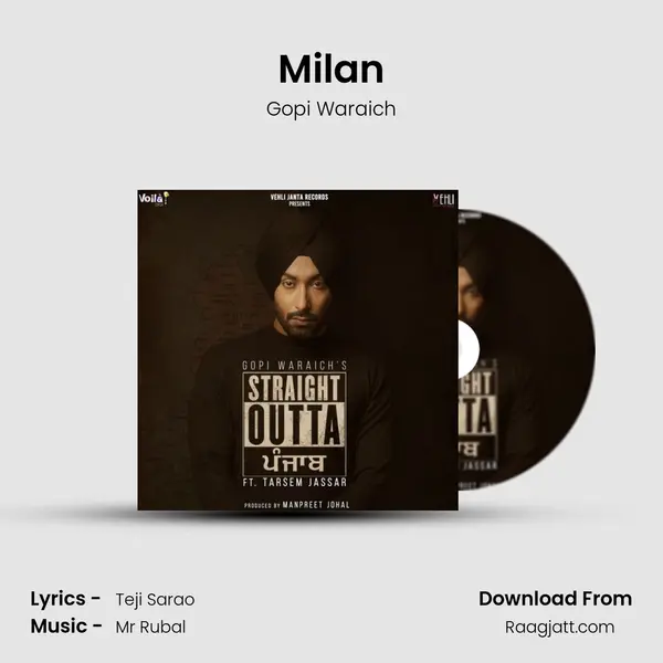 Milan - Gopi Waraich album cover 