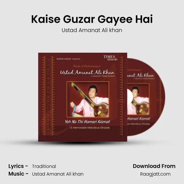 Kaise Guzar Gayee Hai - Ustad Amanat Ali khan album cover 