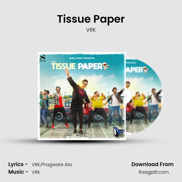 Tissue Paper - VRK album cover 