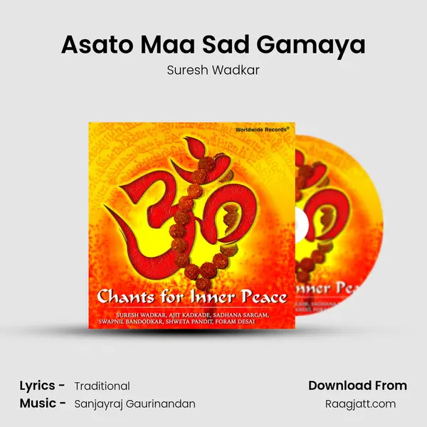 Asato Maa Sad Gamaya - Suresh Wadkar album cover 