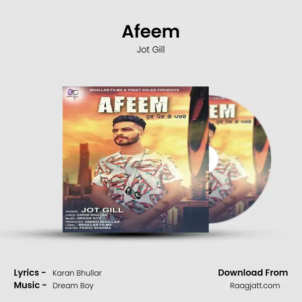 Afeem - Jot Gill album cover 