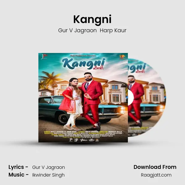 Kangni - Gur V Jagraon  Harp Kaur album cover 