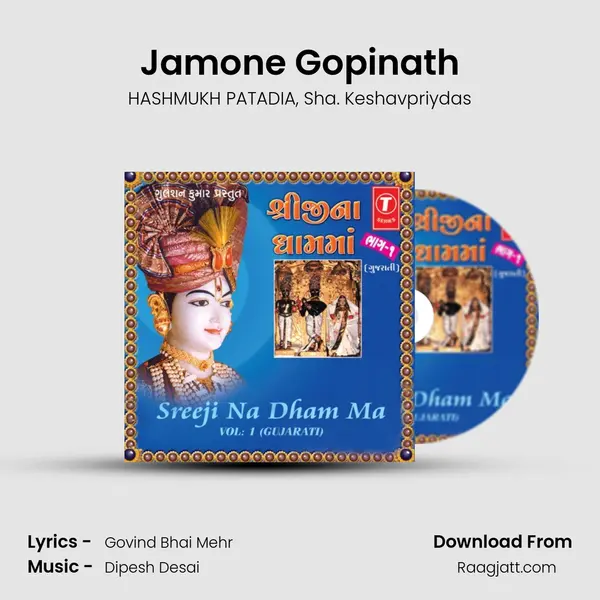 Jamone Gopinath - HASHMUKH PATADIA album cover 