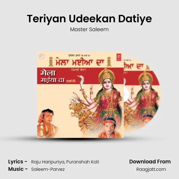 Teriyan Udeekan Datiye - Master Saleem album cover 