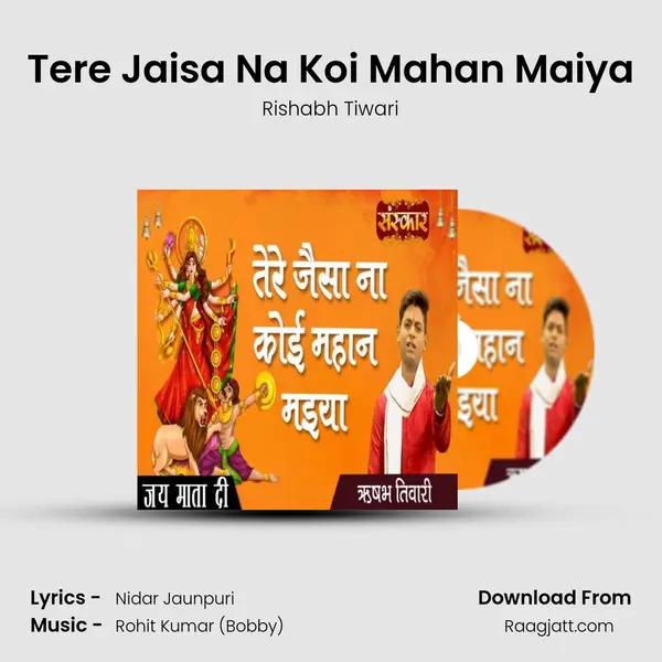 Tere Jaisa Na Koi Mahan Maiya - Rishabh Tiwari album cover 