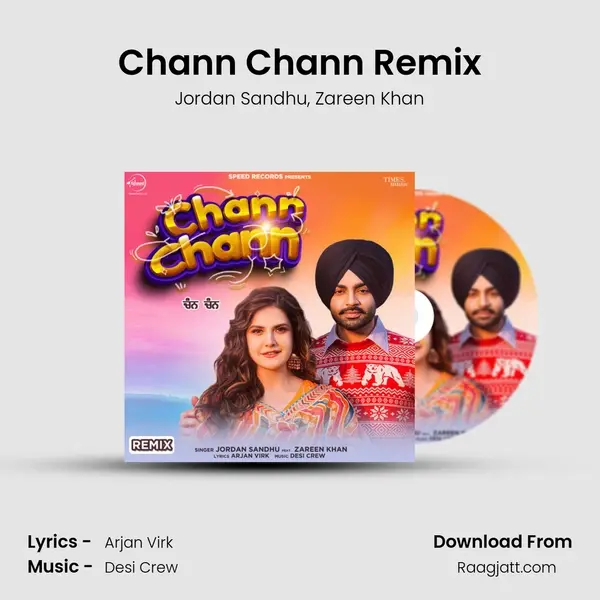 Chann Chann Remix - Jordan Sandhu album cover 