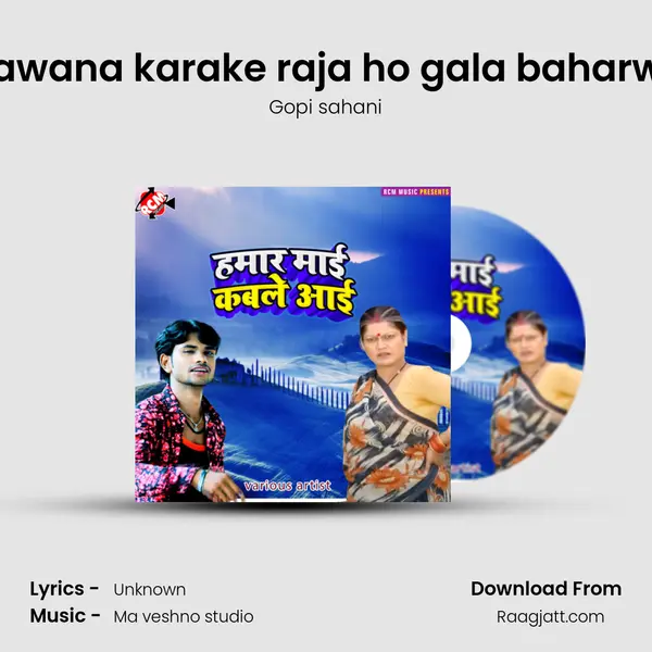 Gawana karake raja ho gala baharwa - Gopi sahani album cover 