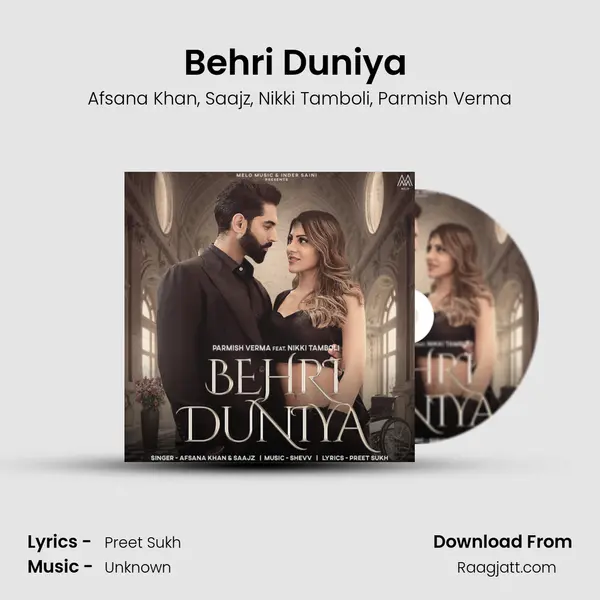 Behri Duniya (feat. Parmish Verma & Nikki Tamboli) - Afsana Khan album cover 