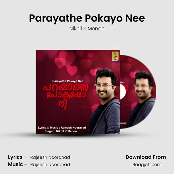 Parayathe Pokayo Nee - Nikhil K Menon album cover 