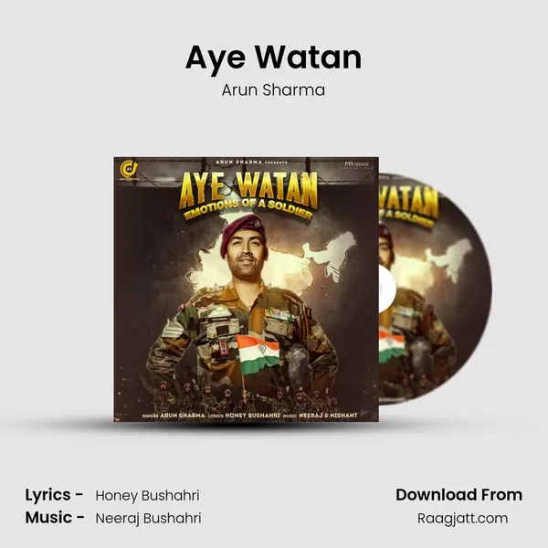 Aye Watan - Arun Sharma album cover 