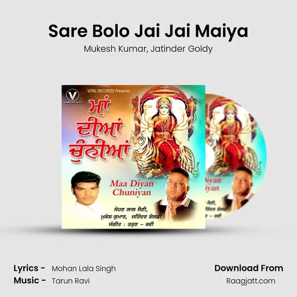 Sare Bolo Jai Jai Maiya - Mukesh Kumar album cover 