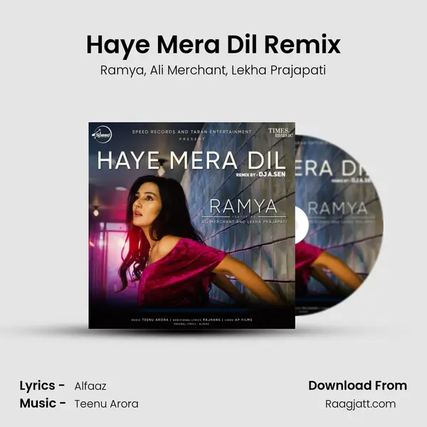 Haye Mera Dil Remix - Ramya album cover 