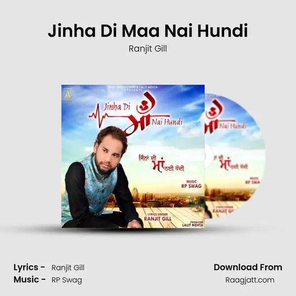 Jinha Di Maa Nai Hundi - Ranjit Gill album cover 