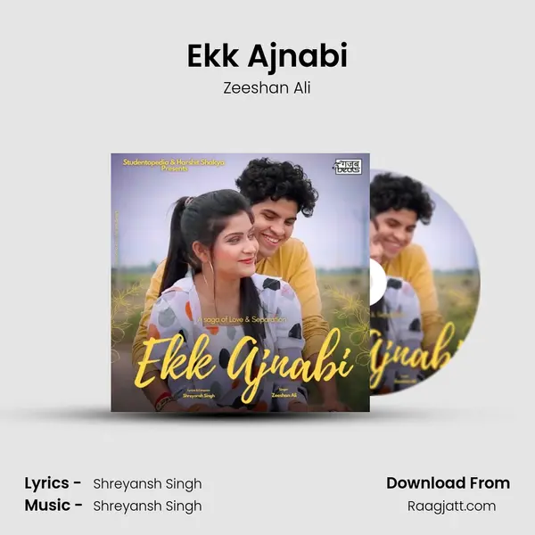 Ekk Ajnabi - Zeeshan Ali album cover 