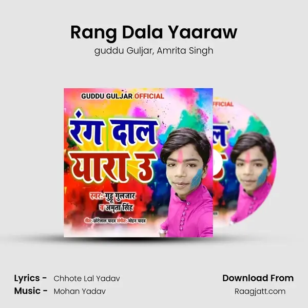 Rang Dala Yaaraw - guddu Guljar album cover 