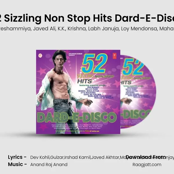 52 Sizzling Non Stop Hits Dard-E-Disco - Alisha Chinai album cover 