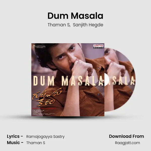 Dum Masala - Thaman S album cover 