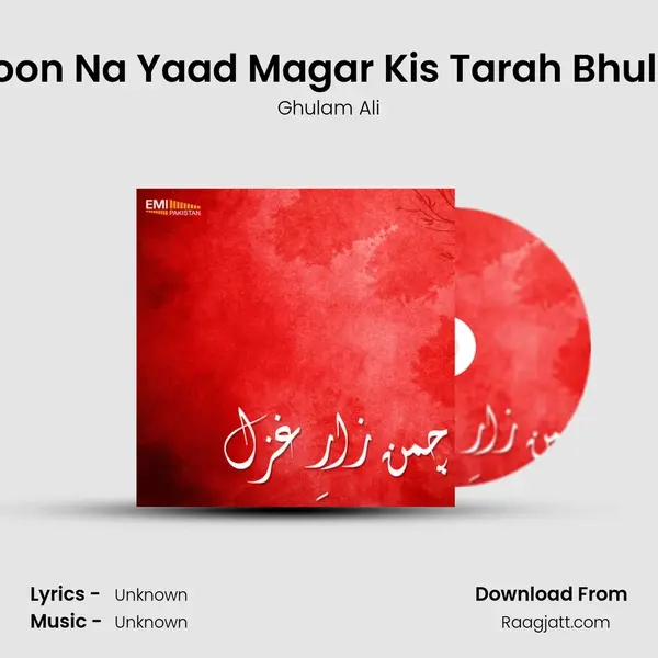 Karoon Na Yaad Magar Kis Tarah Bhulaun - Ghulam Ali album cover 