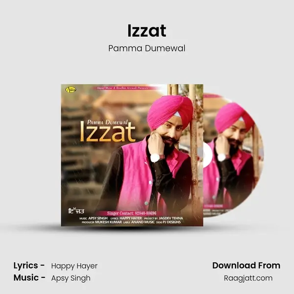 Izzat - Pamma Dumewal album cover 