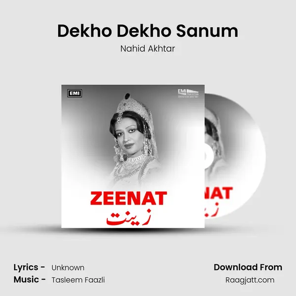 Dekho Dekho Sanum - Nahid Akhtar album cover 