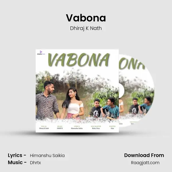 Vabona - Dhiraj K Nath album cover 