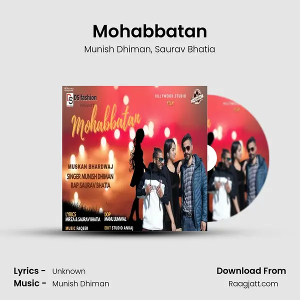 Mohabbatan mp3 song