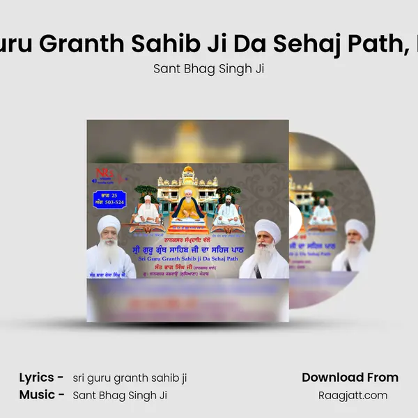 Sri Guru Granth Sahib Ji Da Sehaj Path, Pt. 25 - Sant Bhag Singh Ji album cover 