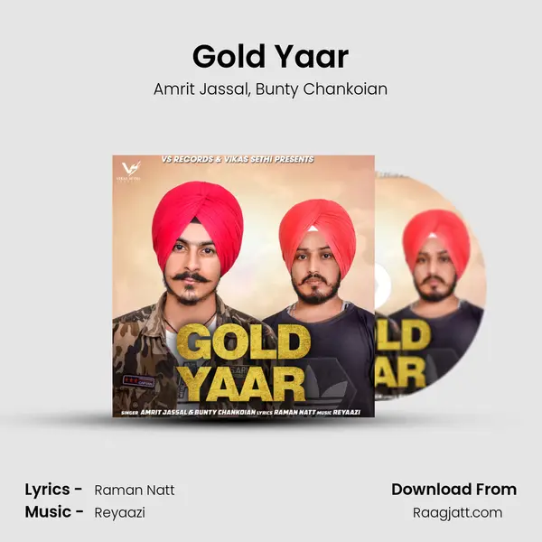 Gold Yaar - Amrit Jassal album cover 