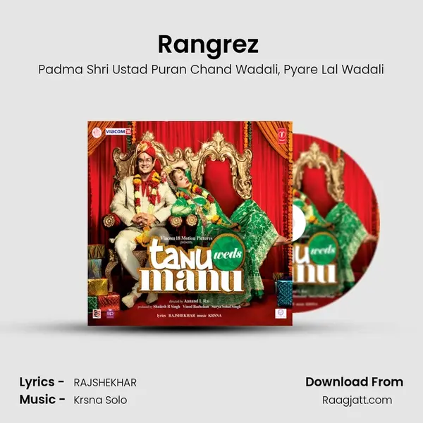 Rangrez ( Wadali Bros. ) - Padma Shri Ustad Puran Chand Wadali album cover 