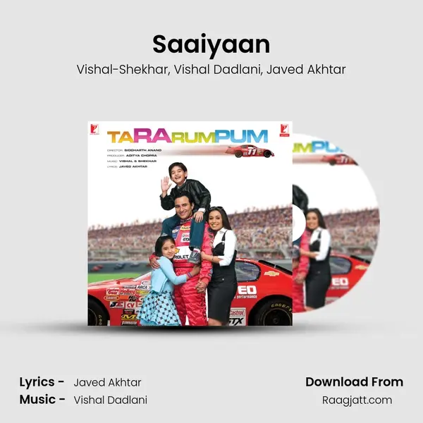 Saaiyaan - Vishal-Shekhar mp3 song