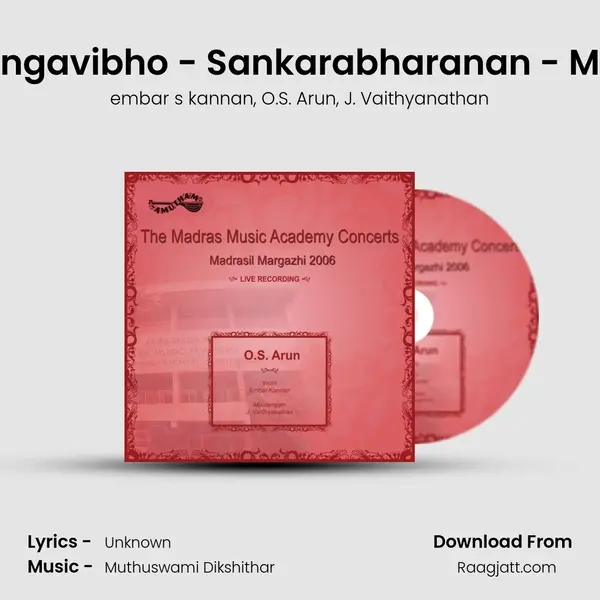 Akshaya Lingavibho - Sankarabharanan - Misrachapu (Live) mp3 song