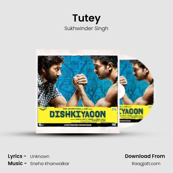 Tutey - Sukhwinder Singh album cover 