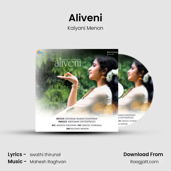 Aliveni - Kalyani Menon album cover 