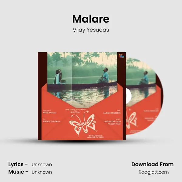 Malare - Vijay Yesudas album cover 