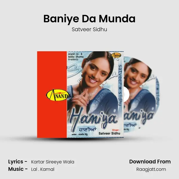 Baniye Da Munda - Satveer Sidhu album cover 