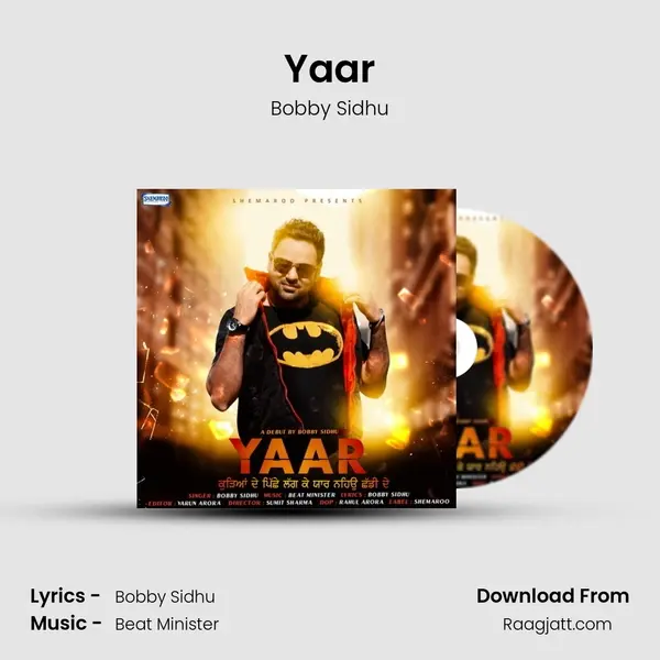 Yaar - Bobby Sidhu album cover 