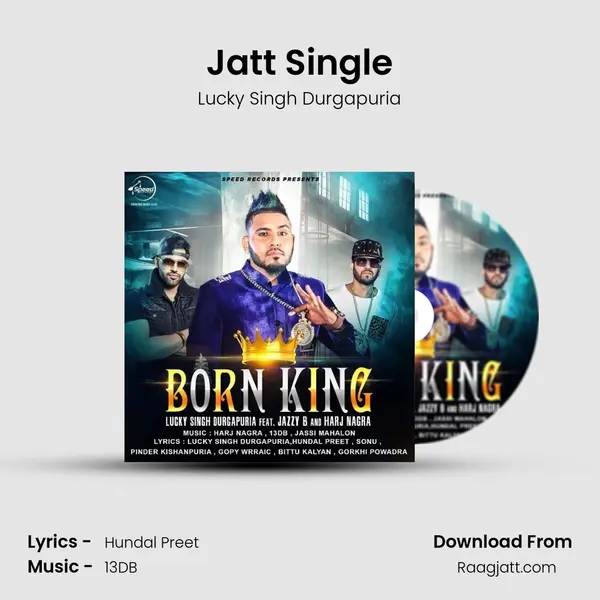 Jatt Single - Lucky Singh Durgapuria album cover 