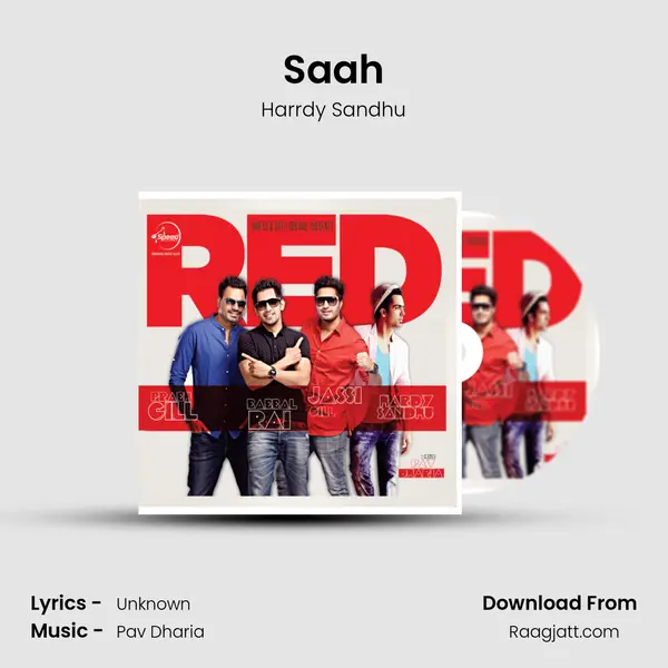 Saah - Harrdy Sandhu album cover 