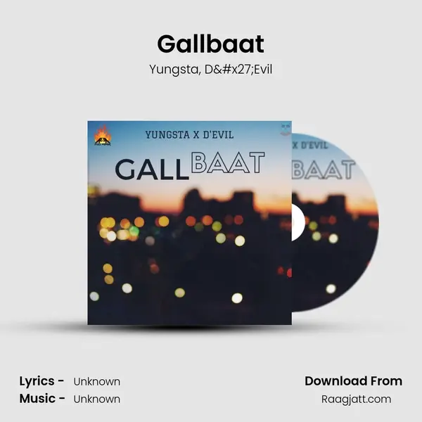 Gallbaat - Yungsta album cover 