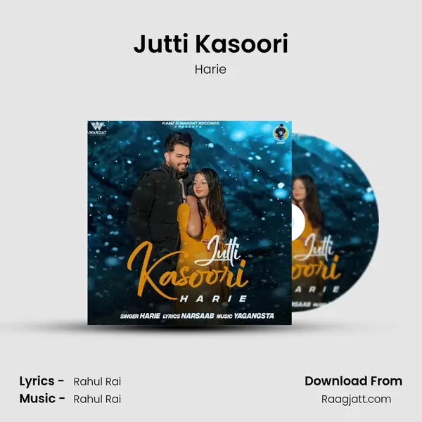 Jutti Kasoori - Harie album cover 