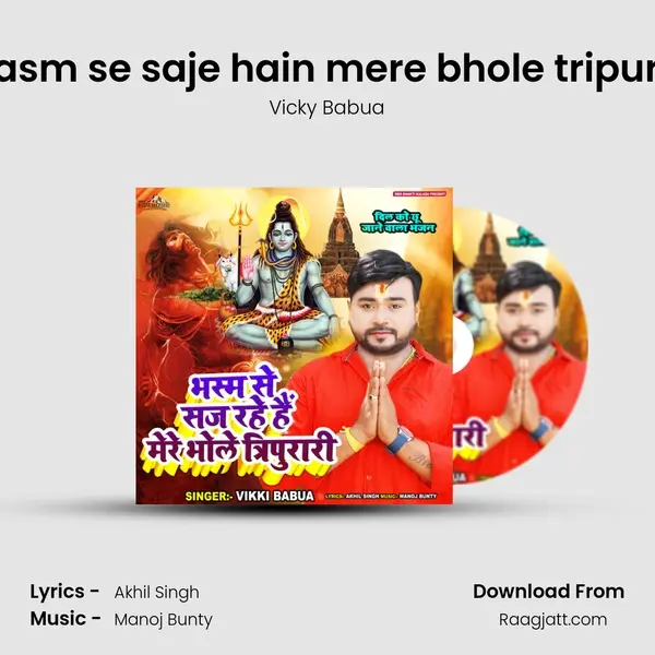 Bhasm se saje hain mere bhole tripurari - Vicky Babua album cover 