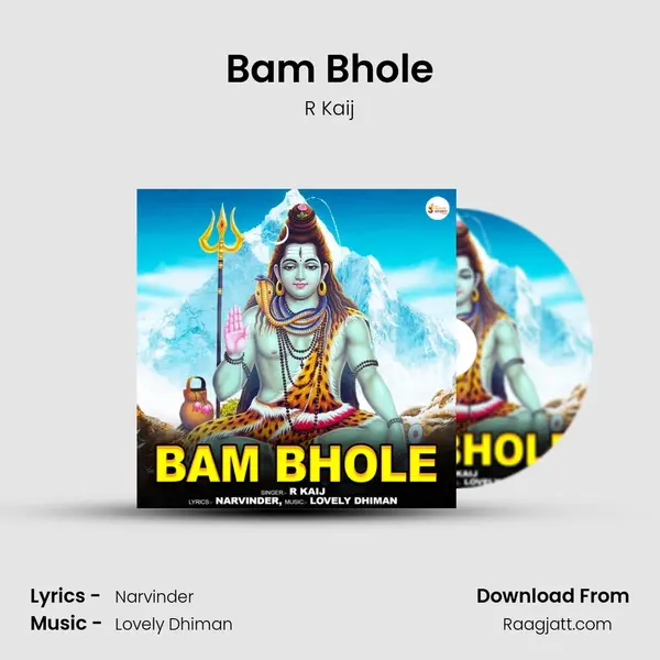 Bam Bhole - R Kaij album cover 