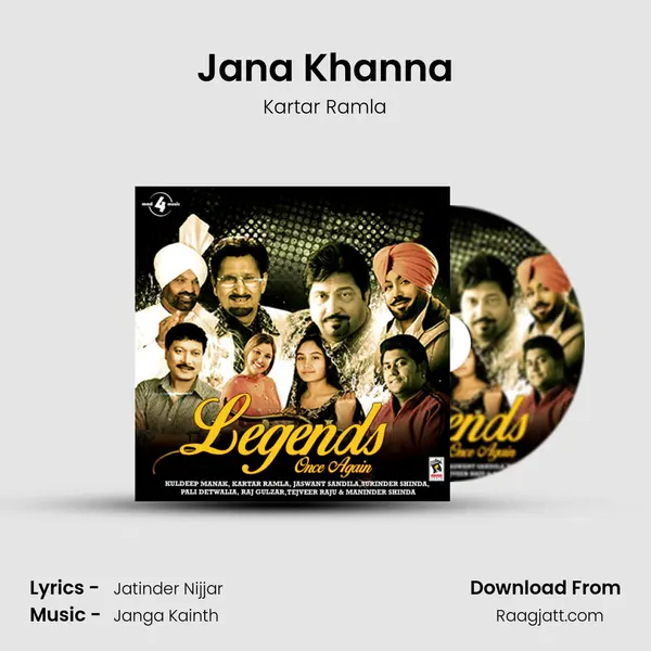 Jana Khanna - Kartar Ramla album cover 