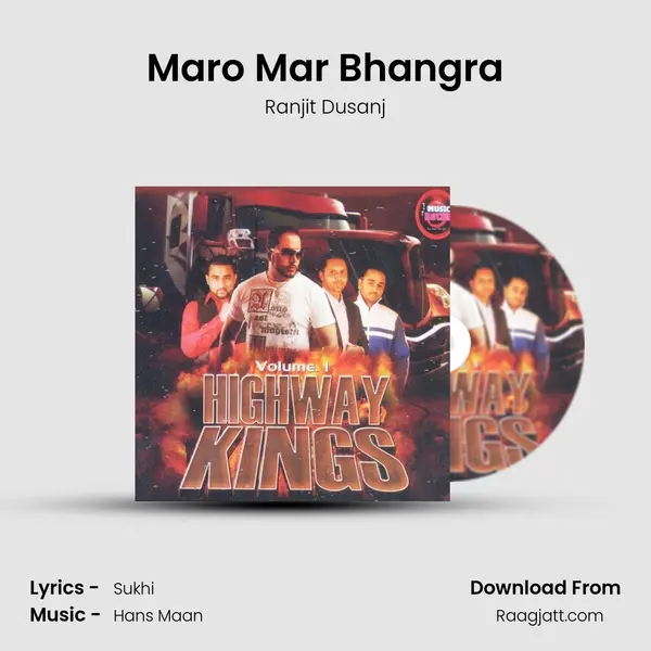 Maro Mar Bhangra - Ranjit Dusanj album cover 