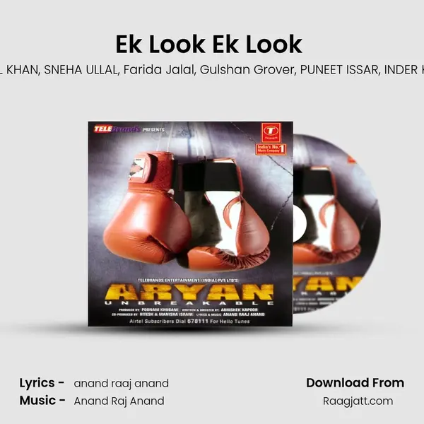 Ek Look Ek Look (Remix Version) - SOHAIL KHAN album cover 