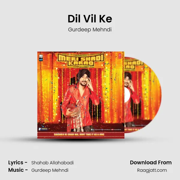 Dil Vil Ke - Gurdeep Mehndi album cover 