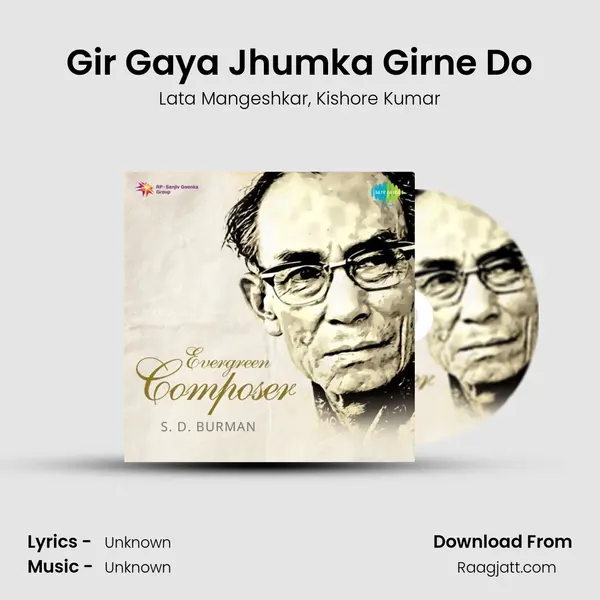 Gir Gaya Jhumka Girne Do - Lata Mangeshkar album cover 