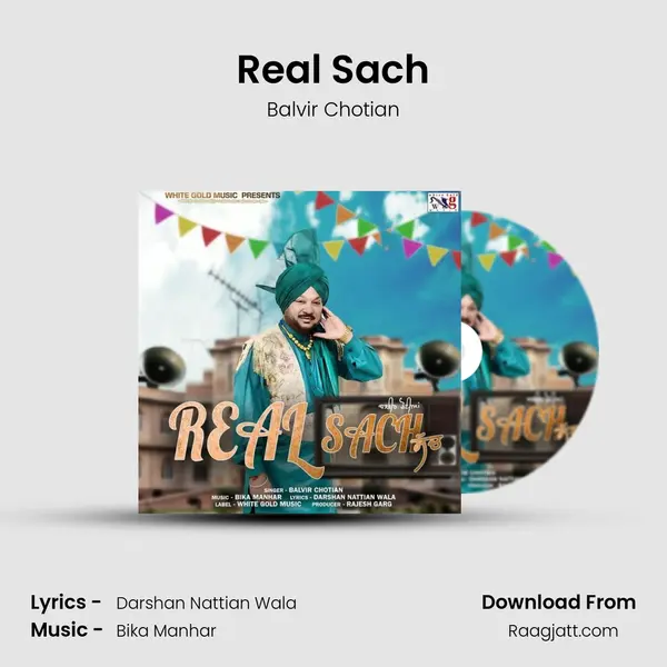 Real Sach - Balvir Chotian album cover 