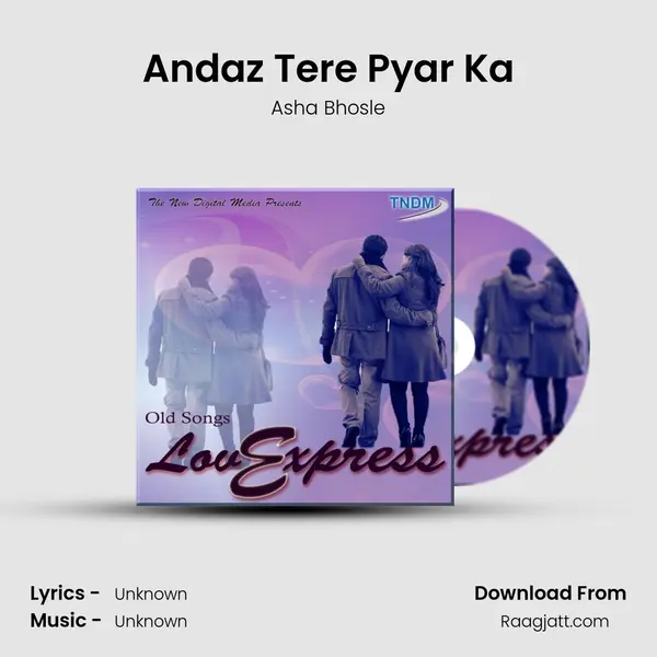 Andaz Tere Pyar Ka - Asha Bhosle album cover 