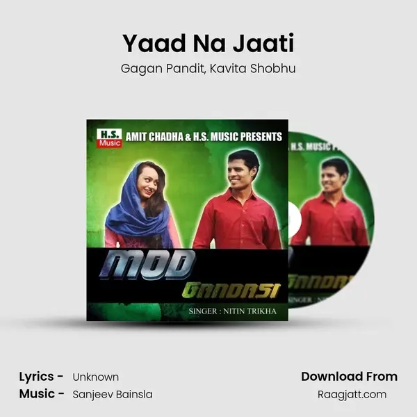 Yaad Na Jaati - Gagan Pandit album cover 